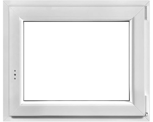 Rechteckiges Fenster mit Kunststoffrahmen