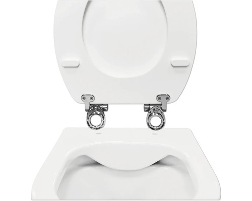 Toilettendeckel mit Befestigung
