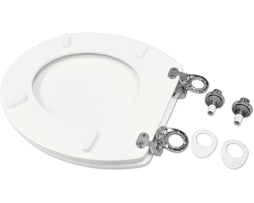 Toilettensitz mit Befestigungsmaterial