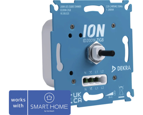 LED Dimmer Ion Industries ZIGBEE unterputz blau - Kompatibel mit SMART HOME by hornbach