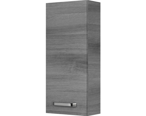 Hängeschrank Jungborn Ventitre 30x70x17 cm graphit struktur quer holzdekor