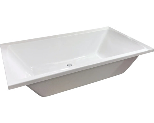 Rechteckbadewanne Vitra Neon Duo 180x100x41,5 cm weiß