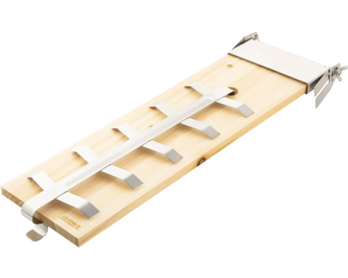 Jenniker Holzbrett mit Metallhalterung