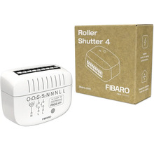 Fibaro Roller Shutter 4 Gerätesteuerung mit zugehöriger Verpackung