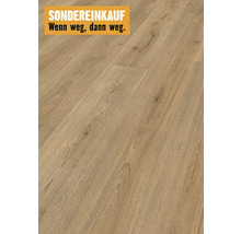 Nahaufnahme von Laminatboden mit Holzmaserung