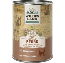 Wildes Land Adult Pferd Hundefutter Dose