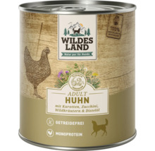 Wildes Land Adult Hundefutter Huhn Dose