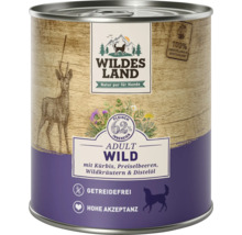 Wildes Land Adult Wild Hundefutter Dose