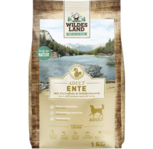 Wildes Land Adult Ente Hundetrockenfutter, 1 Kilogramm
