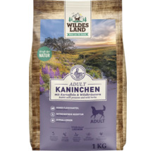 Wildes Land Adult Kaninchen Trockenfutter für Hunde, 1 Kilogramm Packung