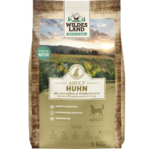 Wildes Land Adult Hühner Hundefutter im 1 Kilogramm Sack