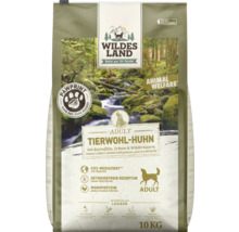 Wildes Land Adult Tierwohl-Huhn Hundefutter, 10 Kilogramm Packung