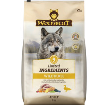Wolfsblut Adult Trockenfutter mit Wildente für Hunde, 9 kg