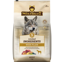 Wolfsblut Trockenfutter für ausgewachsene Hunde, Sorte Wide Plain, 9 Kilogramm