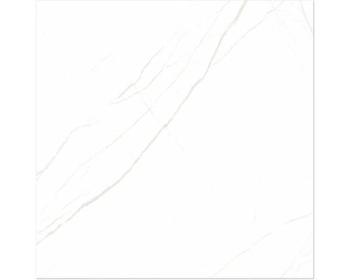 Weiße Fliese mit Marmoroptik