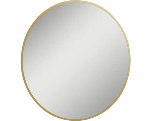 LED Rahmenspiegel Jungborn Round Ø 60 cm gold