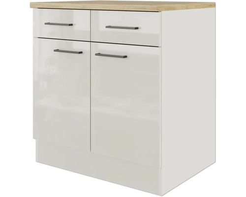 Unterschrank mit zwei Schubladen und zwei Türen