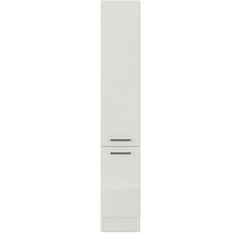 Apothekerschrank Flex Well Lund lichtgrau/rauchgrau 30x200x57 cm