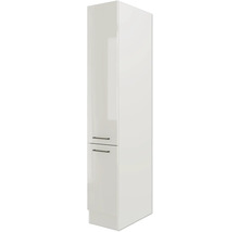 Apothekerschrank Flex Well Lund lichtgrau/rauchgrau 30x200x57 cm