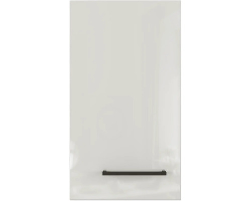 Hängeschrank Flex Well Lund lichtgrau/rauchgrau 30x54,8x32 cm mit Drehtür
