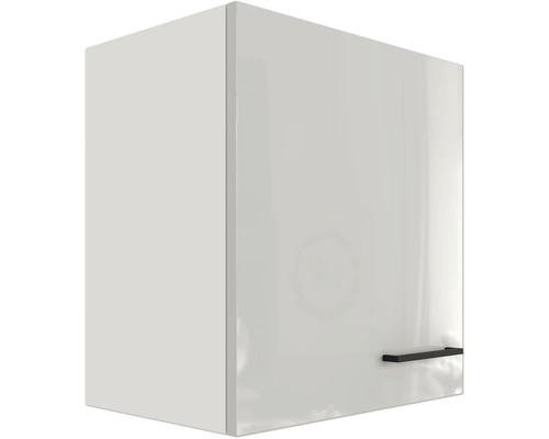 Weißer Küchenoberschrank mit Griff