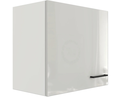 Weißer Küchenhängeschrank mit Griff