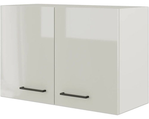 Hängeschrank mit zwei Türen und Griffen