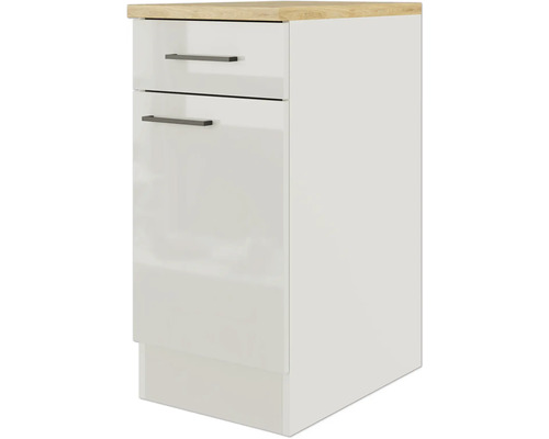 Unterschrank mit Schublade, Tür und Arbeitsplatte für die Küche