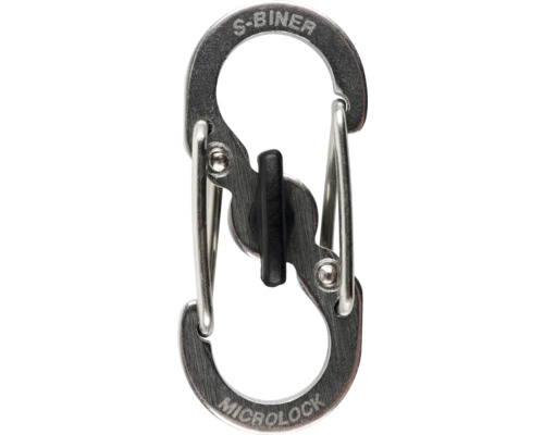 S-Biner mit Mikrolock Verschluss aus Metall
