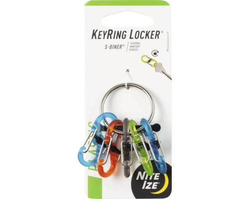 Schlüsselanhänger mit S-Binern von Nite Ize