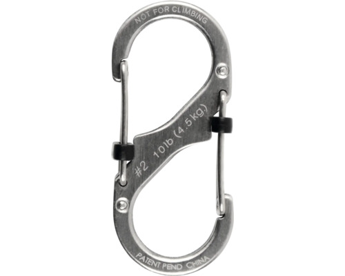 S-Karabiner, nicht zum Klettern geeignet