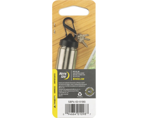 Nite Ize Schlüsselanhänger mit Karabiner und Schlüssel