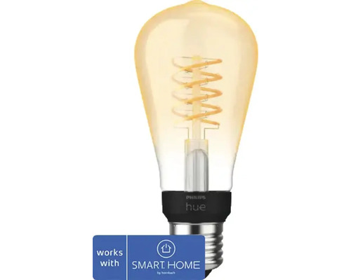 LED-Lampe Philips Hue ST64 E27 / 7,2 W 550 lm 2100 K gold warmweiß