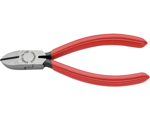 Knipex Seitenschneider mit roten Griffen