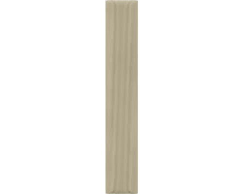 Beige Wandfliese mit geriffelter Oberfläche