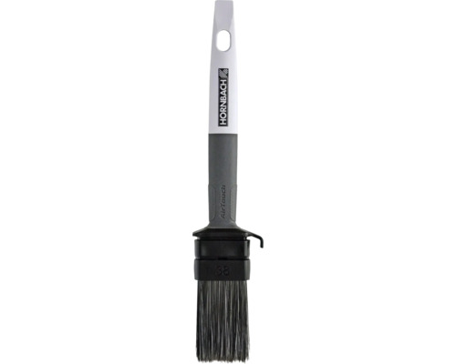 Flachpinsel mit Kunststoffgriff und Hornbach Logo