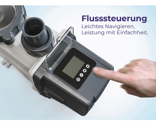 Poolpumpe mit digitaler Steuerung
