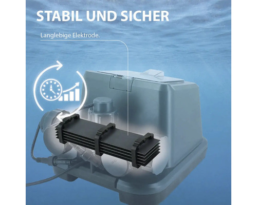 Elektrolysezelle für Pool zur Wasseraufbereitung