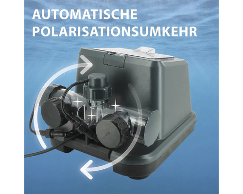 Pool Salzwasseranlage mit automatischer Polaritätsumkehr zur Poolpflege