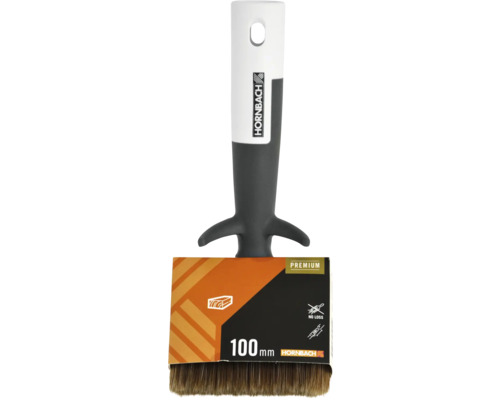 Flächenstreicher mit 100 mm Breite und Hornbach Logo
