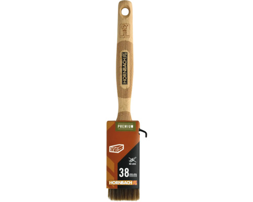 Flachpinsel mit Holzgriff und einer Breite von 38 Millimetern