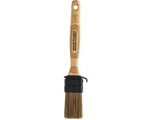 Rundpinsel mit Holzgriff und Borsten