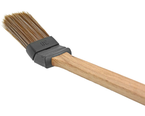 Heizkörperpinsel mit Holzgriff und Borsten