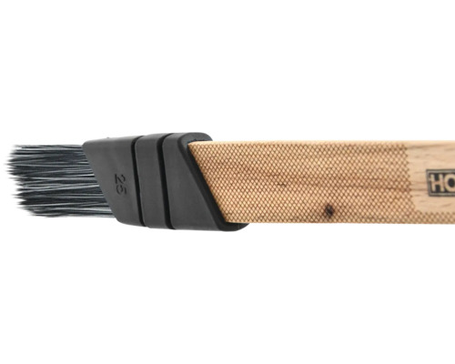 Lackierpinsel mit Holzgriff und Borsten, Breite 25 Millimeter