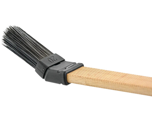 Heizkörperpinsel mit Holzgriff, Borsten und der Größe 20