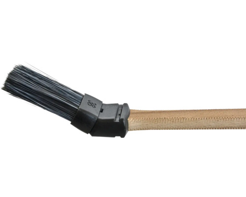 Heizkörperpinsel mit hellem Holzgriff