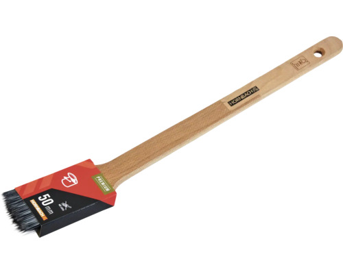 Heizkörperpinsel mit Holzgriff und 50 mm Breite