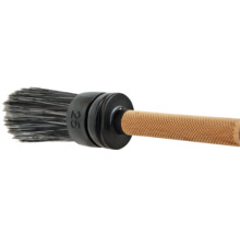 Rundpinsel mit Borsten und Holzgriff, Größe 25