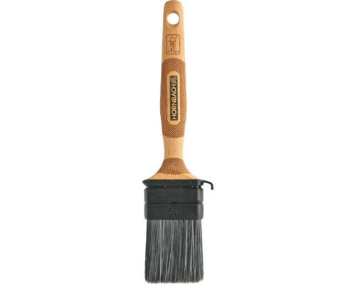 Flachpinsel mit Holzgriff und Borsten