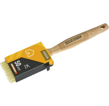 Flachpinsel mit Holzgriff und 50 Millimeter Breite